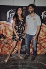 Akshay Oberoi, Parvathy Omanakuttan at Pizza film promotions in Chakala, Mumbai on 1st July 2014